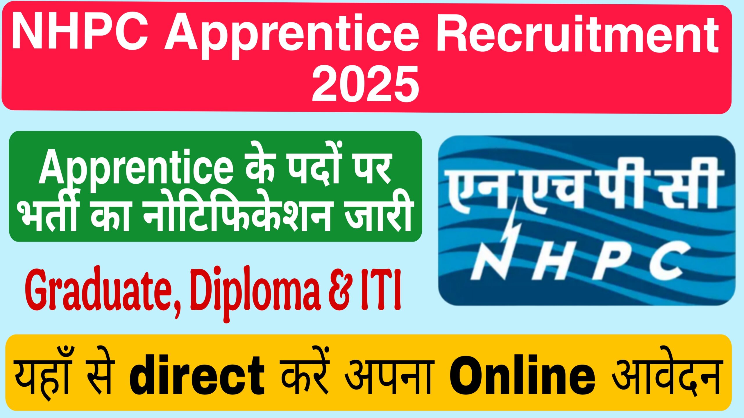 NHPC Apprentice Recruitment 2025